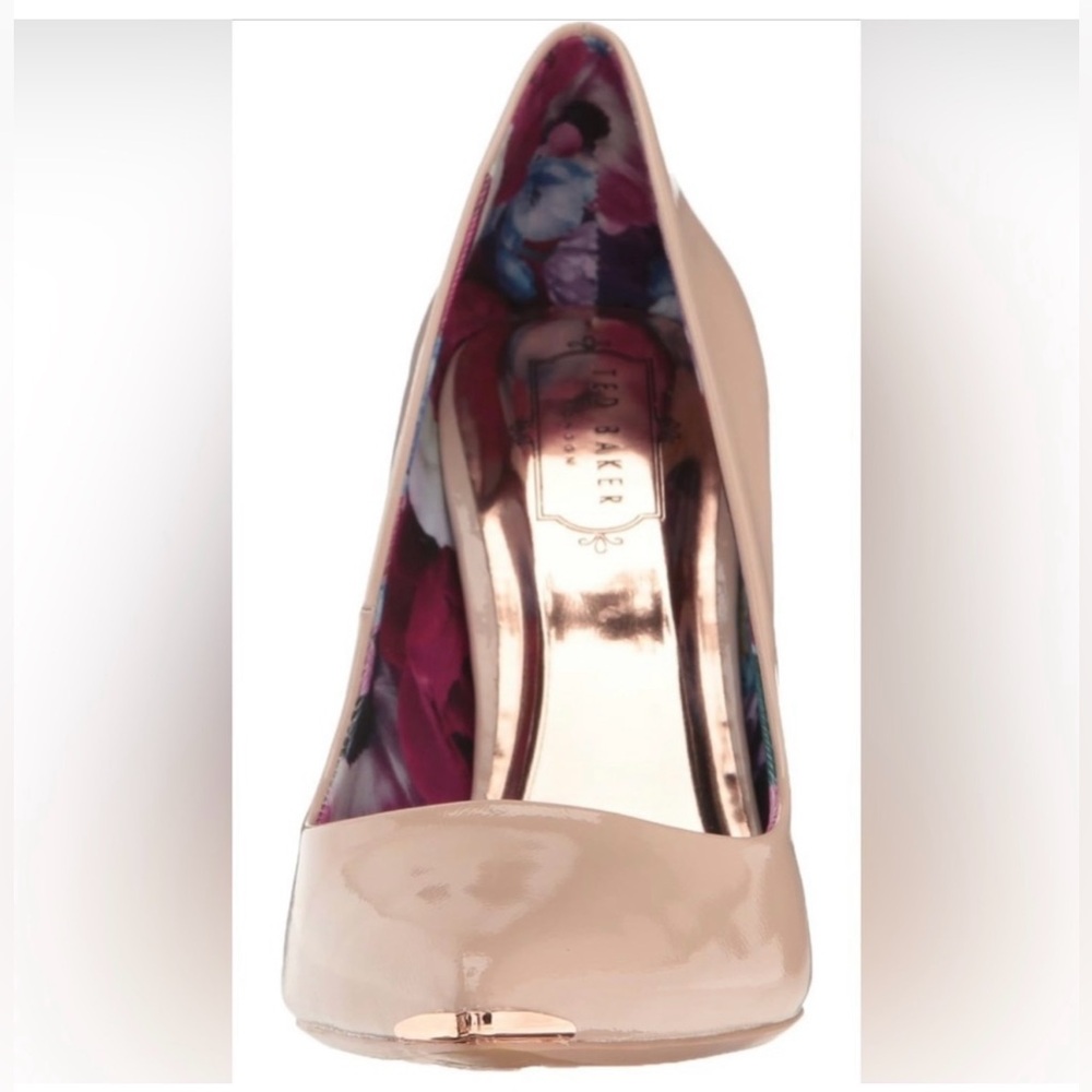 Ted Baker Women's Nude-Pinkish Leather Heels - Size 37 - Picture 8 of 16